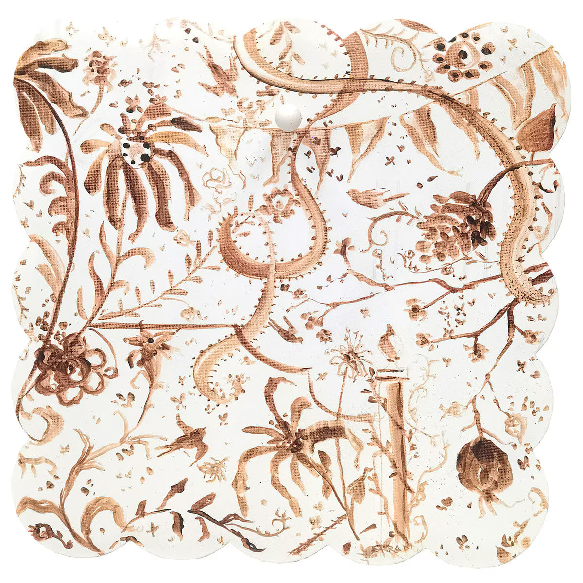 Gallery Scallop Chinoiserie Display Board