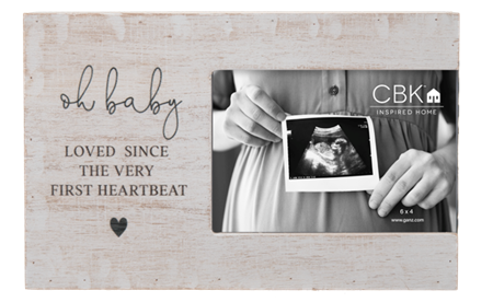 Oh Baby Ultrasound Frame 4X6