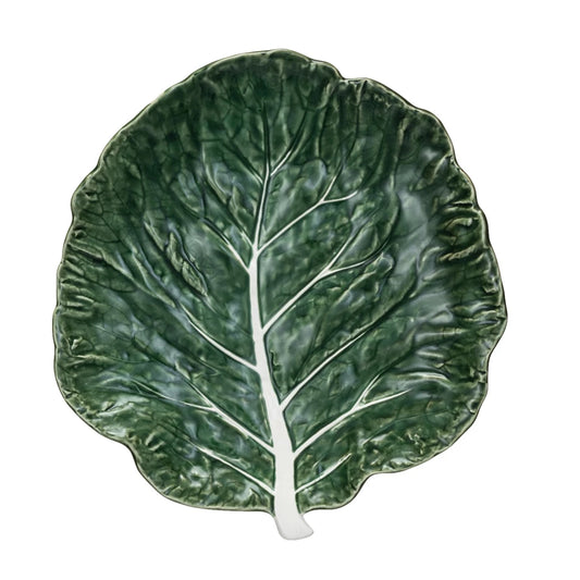 Hand-Painted Cabbage Shaped Plate