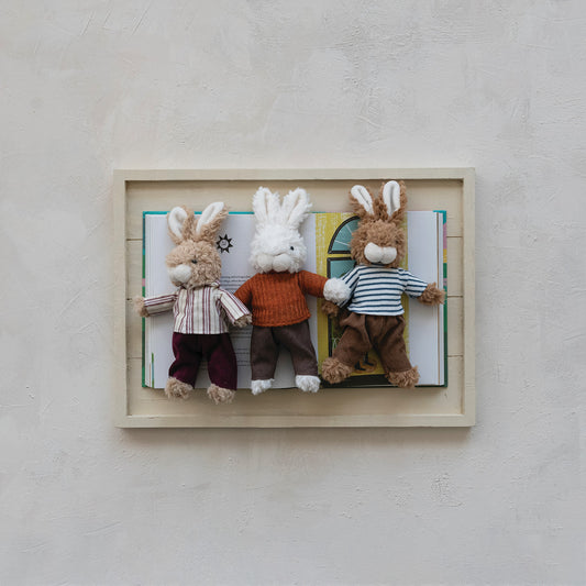 Plush Bunny in Clothes