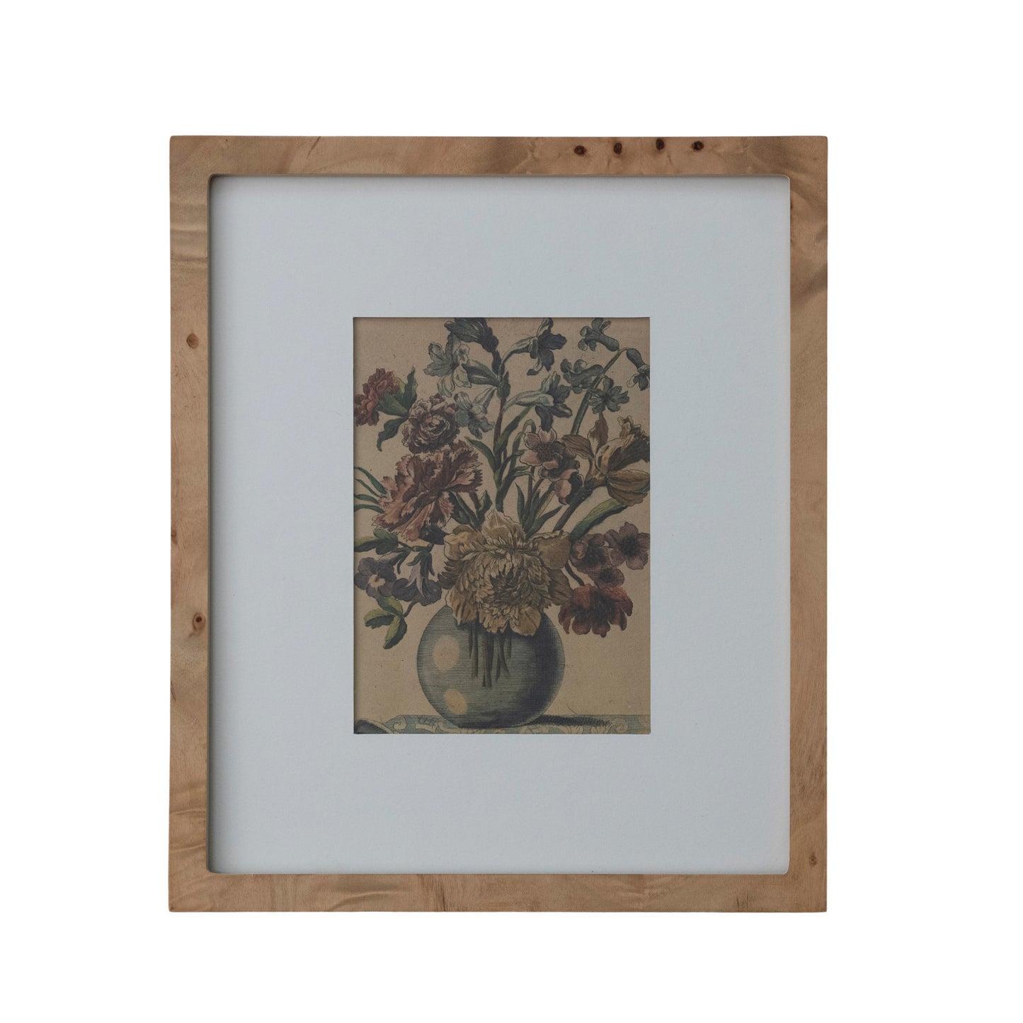 Wall Photo Frame with White Mat