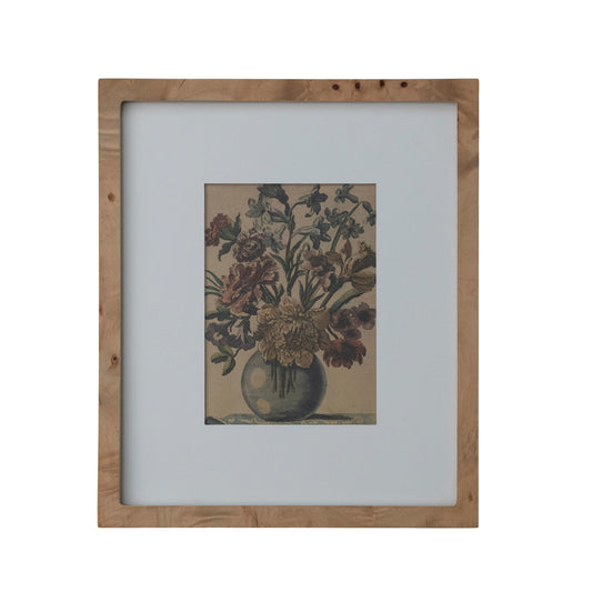 Wall Photo Frame with White Mat