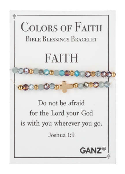 Colors of Faith Bible Blessings Bracelet