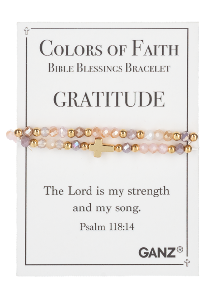 Colors of Faith Bible Blessings Bracelet