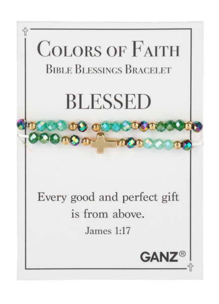 Colors of Faith Bible Blessings Bracelet