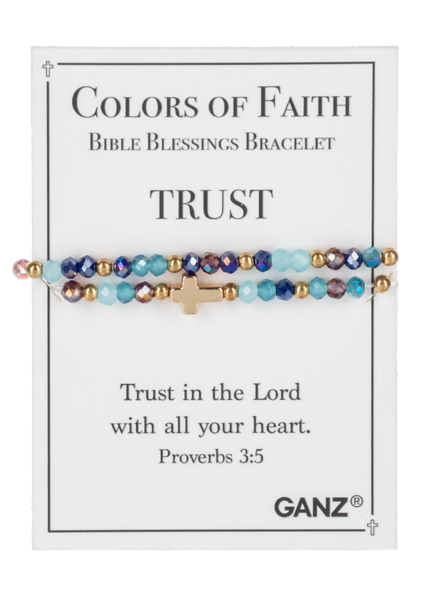 Colors of Faith Bible Blessings Bracelet
