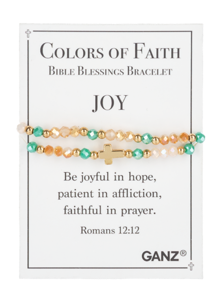 Colors of Faith Bible Blessings Bracelet