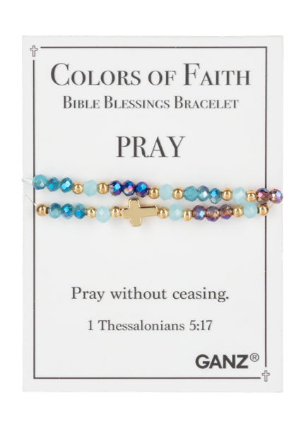 Colors of Faith Bible Blessings Bracelet