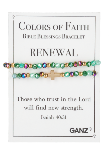 Colors of Faith Bible Blessings Bracelet