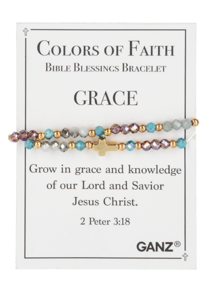 Colors of Faith Bible Blessings Bracelet