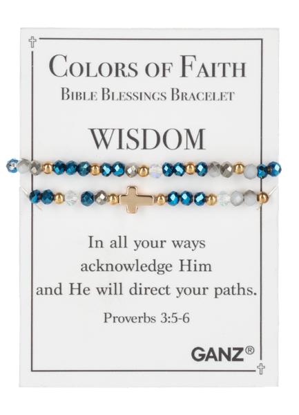 Colors of Faith Bible Blessings Bracelet