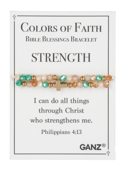Colors of Faith Bible Blessings Bracelet