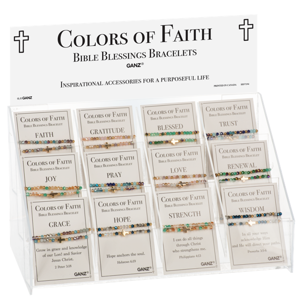 Colors of Faith Bible Blessings Bracelet