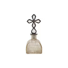 Decorative Glass Bottle w/ Stopper