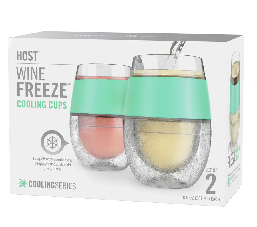 Wine FREEZE Cups S/2