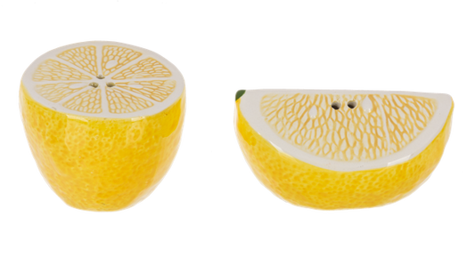 Lemon Salt & Pepper Shaker Set